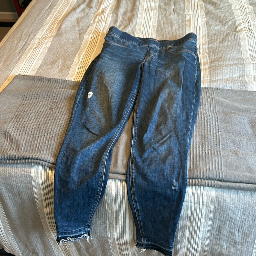Spanks Jeans-distressed